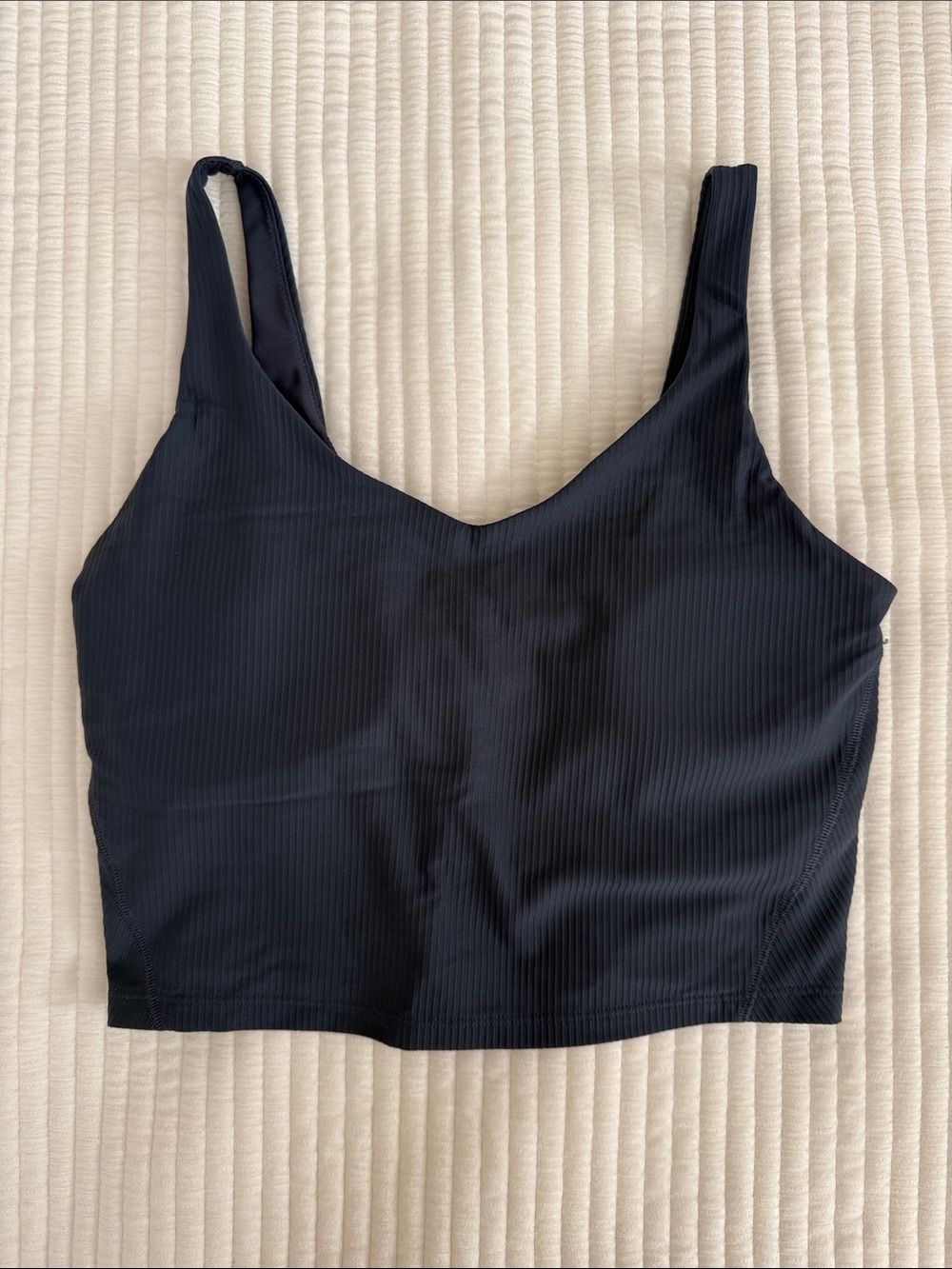 Old Navy | Light Support PowerSoft Ribbed Longline Sports Bra